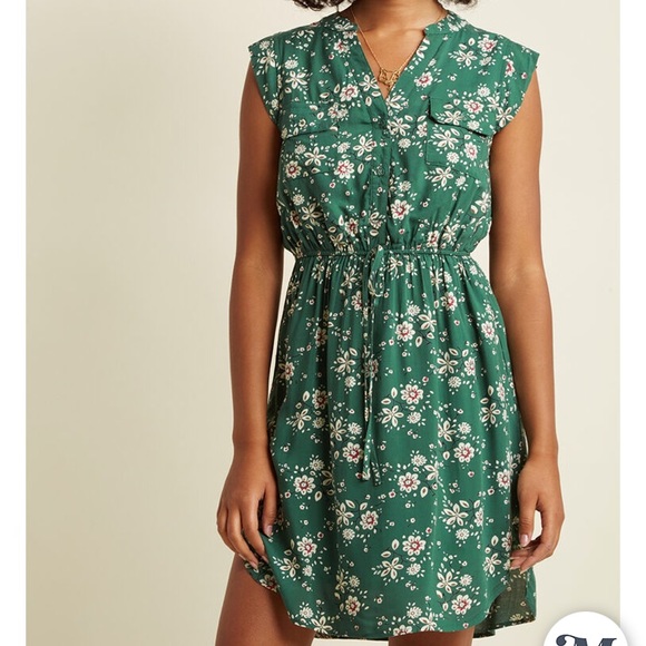Sunny Girl Dresses & Skirts - NWOT A Way With Woods Sleeveless Shirt Dress
